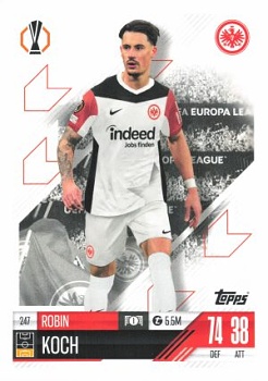 Robin Koch Eintracht Frankfurt 2024/25 Topps Match Attax UEFA Club Competitions #247