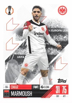 Omar Marmoush Eintracht Frankfurt 2024/25 Topps Match Attax UEFA Club Competitions #251