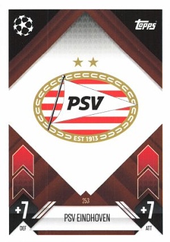 Team Badge PSV Eindhoven 2024/25 Topps Match Attax UEFA Club Competitions #253
