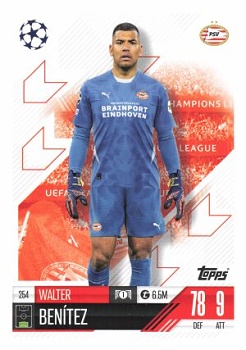 Walter Benitez PSV Eindhoven 2024/25 Topps Match Attax UEFA Club Competitions #254