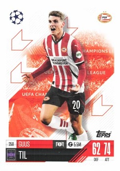 Guus Til PSV Eindhoven 2024/25 Topps Match Attax UEFA Club Competitions #258