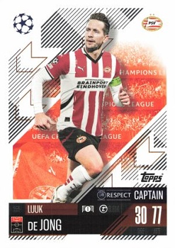 Luuk de Jong PSV Eindhoven 2024/25 Topps Match Attax UEFA Club Competitions Captain #261