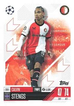 Calvin Stengs Feyenoord 2024/25 Topps Match Attax UEFA Club Competitions #269