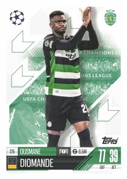 Ousmane Diomande Sporting CP 2024/25 Topps Match Attax UEFA Club Competitions #275