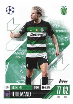 Morten Hjulmand Sporting CP 2024/25 Topps Match Attax UEFA Club Competitions #276