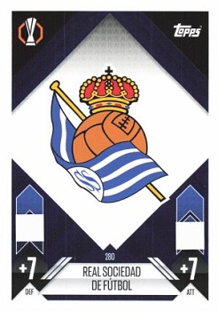 Team Badge Real Sociedad 2024/25 Topps Match Attax UEFA Club Competitions #280