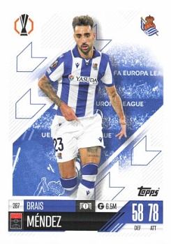 Brais Mendez Real Sociedad 2024/25 Topps Match Attax UEFA Club Competitions #287
