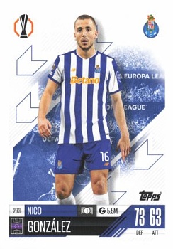 Nico Gonzalez FC Porto 2024/25 Topps Match Attax UEFA Club Competitions #293