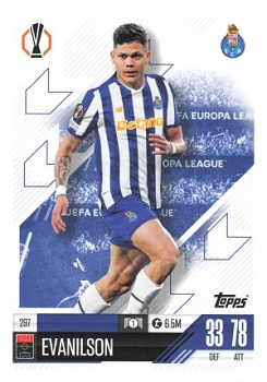Evanilson FC Porto 2024/25 Topps Match Attax UEFA Club Competitions #297