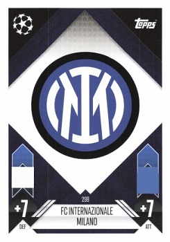 Team Badge Internazionale Milano 2024/25 Topps Match Attax UEFA Club Competitions #298