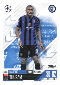 Marcus Thuram Internazionale Milano 2024/25 Topps Match Attax UEFA Club Competitions #305
