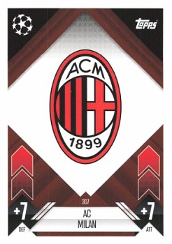 Team Badge A.C. Milan 2024/25 Topps Match Attax UEFA Club Competitions #307