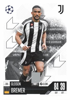 Gleison Bremer Juventus FC 2024/25 Topps Match Attax UEFA Club Competitions #319