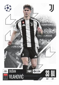 Weston McKennie Juventus FC 2024/25 Topps Match Attax UEFA Club Competitions #324