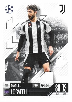 Manuel Locatelli Juventus FC 2024/25 Topps Match Attax UEFA Club Competitions #328