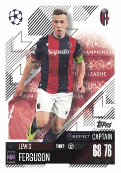 Lewis Ferguson Bologna 2024/25 Topps Match Attax UEFA Club Competitions Captain #340