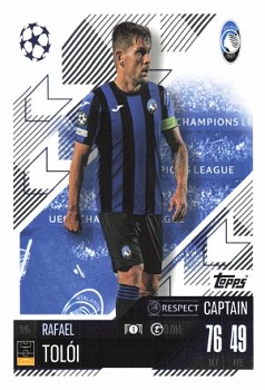 Rafael Toloi Atalanta BC 2024/25 Topps Match Attax UEFA Club Competitions Captain #345