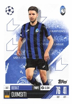 Berat Djimsiti Atalanta BC 2024/25 Topps Match Attax UEFA Club Competitions #347