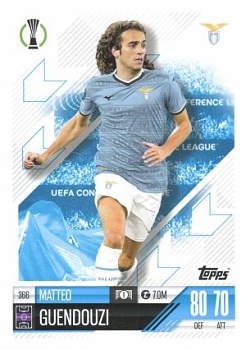 Matteo Guendouzi Lazio Roma 2024/25 Topps Match Attax UEFA Club Competitions #366