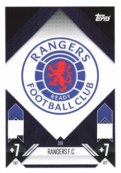 Team Badge Glasgow Rangers 2024/25 Topps Match Attax UEFA Club Competitions #379
