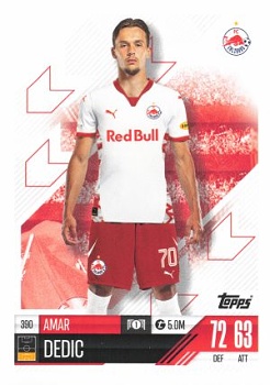 Amar Dedic Red Bull Salzburg 2024/25 Topps Match Attax UEFA Club Competitions #390