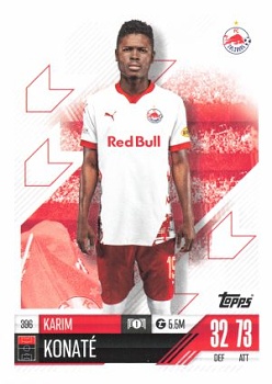 Karim Konate Red Bull Salzburg 2024/25 Topps Match Attax UEFA Club Competitions #396