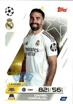 Daniel Carvajal Real Madrid Topps Match Attax UEFA Club Competitions 2025/26 #122