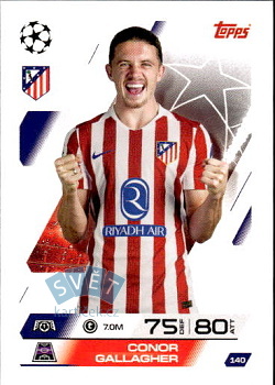 Conor Gallagher Atletico Madrid Topps Match Attax UEFA Club Competitions 2025/26 #140