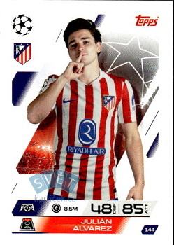 Julian Alvarez Atletico Madrid Topps Match Attax UEFA Club Competitions 2025/26 #144