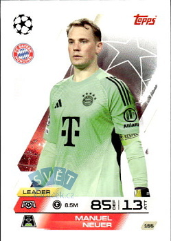 Manuel Neuer Bayern Munchen Topps Match Attax UEFA Club Competitions 2025/26 #155