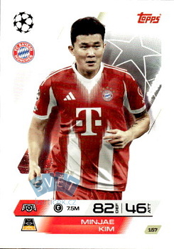 Kim Min-Jae Bayern Munchen Topps Match Attax UEFA Club Competitions 2025/26 #157