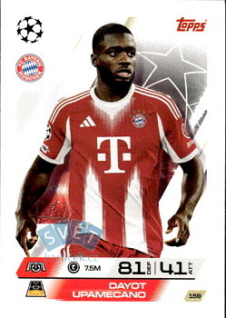 Dayot Upamecano Bayern Munchen Topps Match Attax UEFA Club Competitions 2025/26 #159