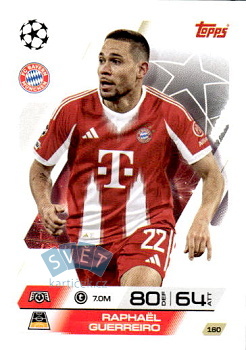 Raphael Guerreiro Bayern Munchen Topps Match Attax UEFA Club Competitions 2025/26 #160