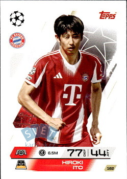 Hiroki Ito Bayern Munchen Topps Match Attax UEFA Club Competitions 2025/26 #162