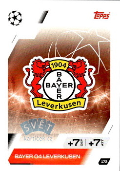Team Badge Bayer 04 Leverkusen Topps Match Attax UEFA Club Competitions 2025/26 #172