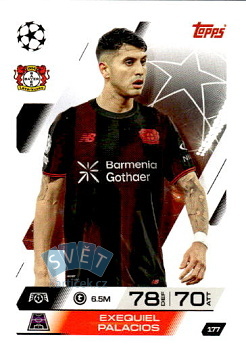 Exequiel Palacios Bayer 04 Leverkusen Topps Match Attax UEFA Club Competitions 2025/26 #177