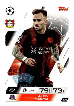 Aleix Garcia Bayer 04 Leverkusen Topps Match Attax UEFA Club Competitions 2025/26 #179