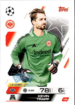 Kevin Trapp Eintracht Frankfurt Topps Match Attax UEFA Club Competitions 2025/26 #182