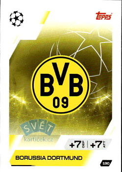 Team Badge Borussia Dortmund Topps Match Attax UEFA Club Competitions 2025/26 #190