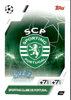 Team Badge Sporting CP Topps Match Attax UEFA Club Competitions 2025/26 #199