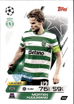 Morten Hjulmand Sporting CP Topps Match Attax UEFA Club Competitions 2025/26 #203