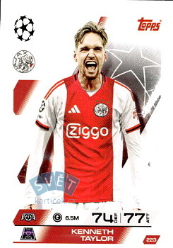 Kenneth Taylor AFC Ajax Topps Match Attax UEFA Club Competitions 2025/26 #223