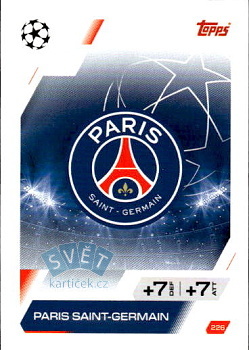 Team Badge Paris Saint-Germain Topps Match Attax UEFA Club Competitions 2025/26 #226