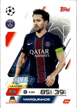 Marquinhos Paris Saint-Germain Topps Match Attax UEFA Club Competitions 2025/26 #228