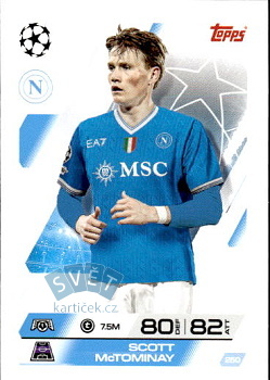 Scott McTominay SSC Napoli Topps Match Attax UEFA Club Competitions 2025/26 #250