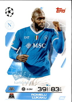 Romelu Lukaku SSC Napoli Topps Match Attax UEFA Club Competitions 2025/26 #251