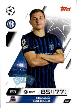 Nicolo Barella Internazionale Milano Topps Match Attax UEFA Club Competitions 2025/26 #258