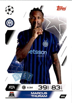Marcus Thuram Internazionale Milano Topps Match Attax UEFA Club Competitions 2025/26 #261