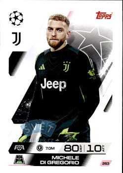 Michele Di Gregorio Juventus FC Topps Match Attax UEFA Club Competitions 2025/26 #263