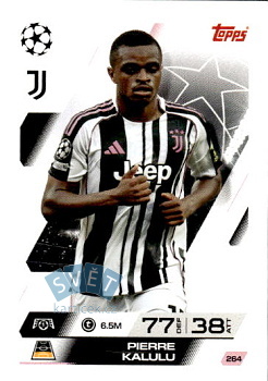 Pierre Kalulu Juventus FC Topps Match Attax UEFA Club Competitions 2025/26 #264